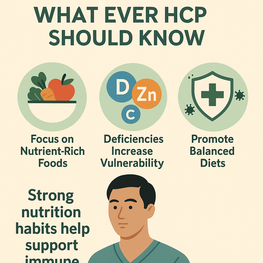 Nutrition and Immunity: What Every HCP Should Know